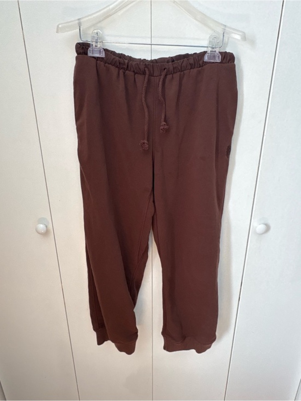 Free People Movement Brown Oversized Joggers